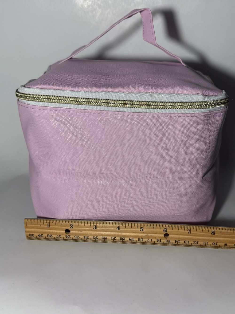 Sassy + Chic Large Pink Makeup Bag Travel Toiletry Organizer Case NWT 8x6x5 in - Picture 9 of 13